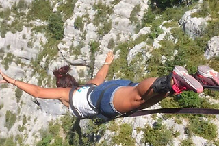Saut à l'élastique Pont de l'Artuby dans les Gorges du Verdon