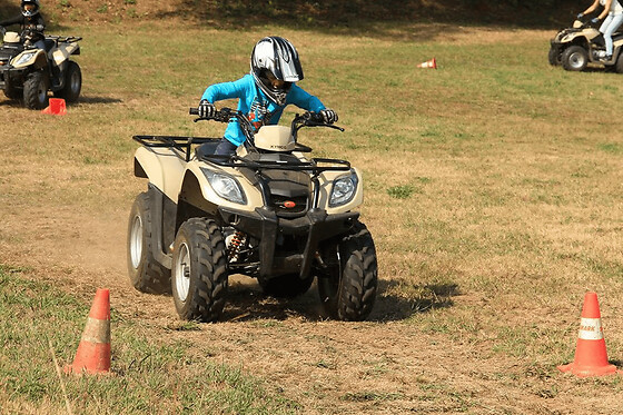 Initiation au Pilotage Quad/Moto enfants en Corrèze (19) - Initiation au pilotage  Quad- 1h