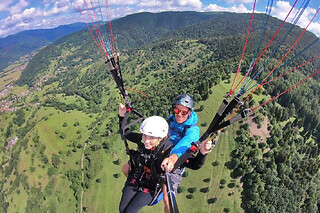 Vol en Parapente à Oderen Markstein au Parc Naturel des Vosges