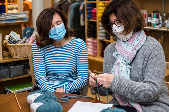 Cours de tricot et de crochet à Paris 16ème