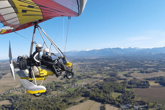 Initiation au pilotage en ULM pendulaire en Béarn (64)
