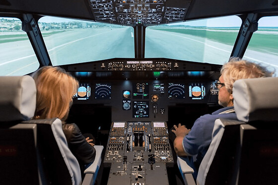 Stage anti-stress en avion sur simulateur à Paris