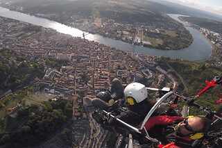 Vol en ULM Paramoteur à Assieu (38) - Vol Découverte - 20 mn