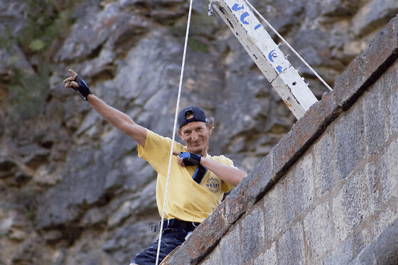 Saut à l'élastique du Pont d'Asfeld à côté de Serre-Chevalier