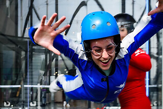 Simulateur de chute libre en Soufflerie à Paris - Baptême 360° VR