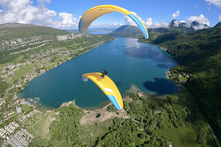 Baptême en parapente au dessus du lac d'Annecy (74) - Baptême origin'aile