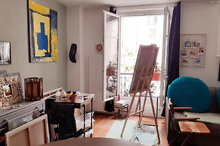 Atelier aquarelle & émotions à Paris 18ème
