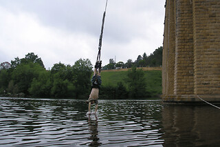 Saut à l'élastique du Viaduc de l'Isle Jourdain (86)