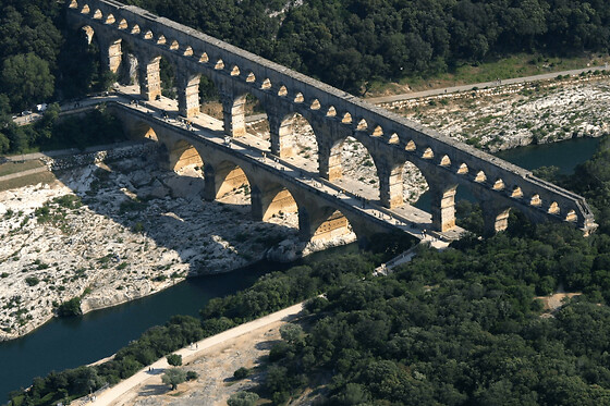 Baptême en ULM en Provence au départ de Remoulins (30) - Circuit 