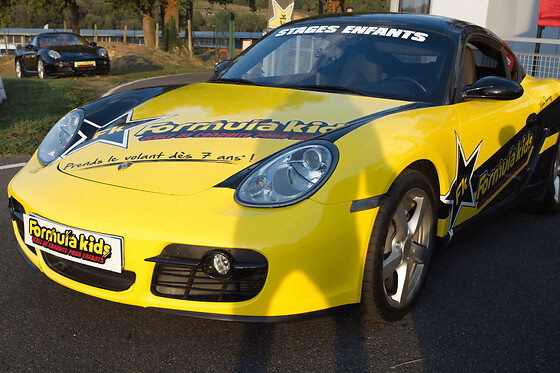 Stage Pilotage Enfant en Porsche Cayman en Vendée (85) - Porsche Cayman - 5 Tours