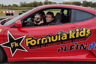 Stage Pilotage Enfant en Ferrari F430 à Pau (64) - Ferrari F430 - 5 Tours