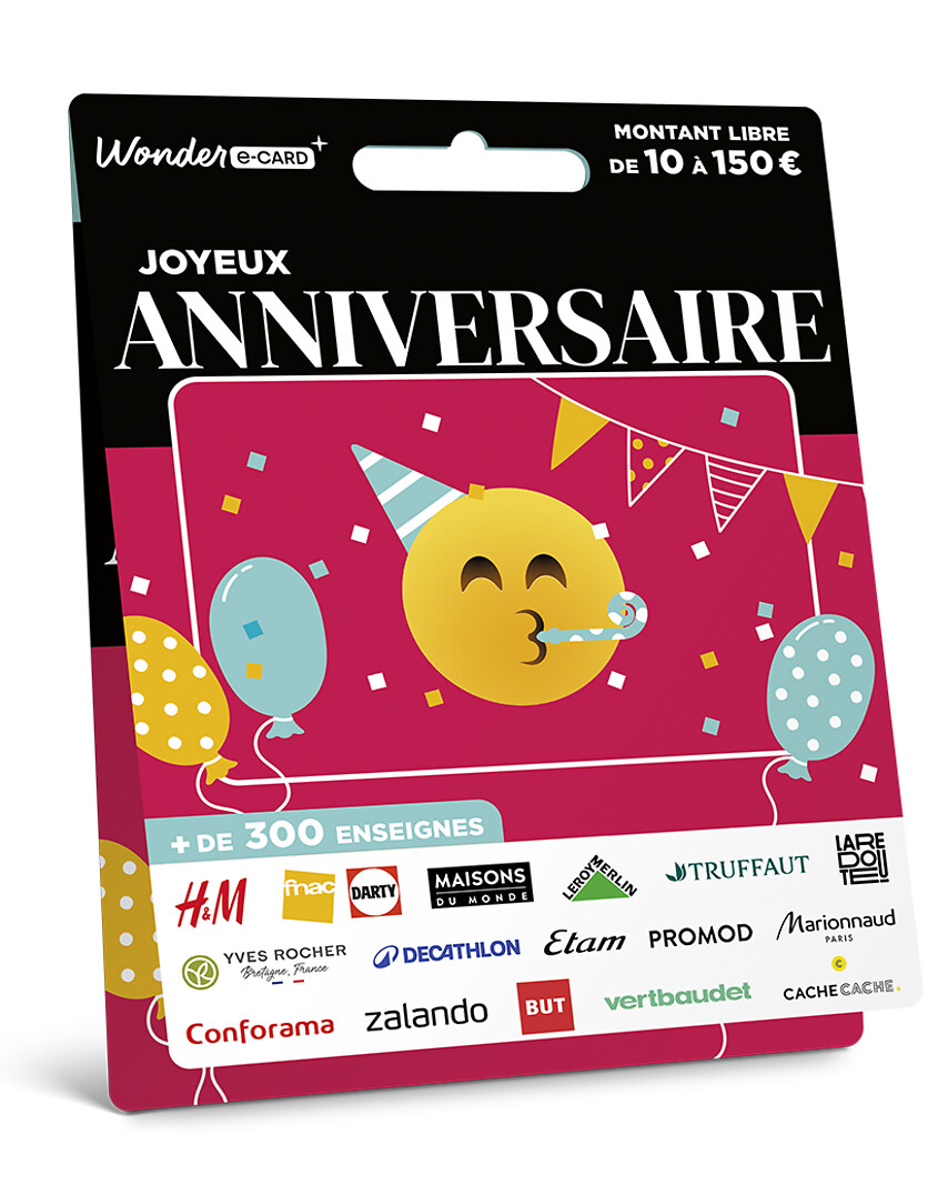 Carte Anniversaire Smiley