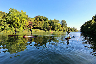 Balade en Dragon Boat pour 5 - Pagaies en Seine - Belbeuf (76)
