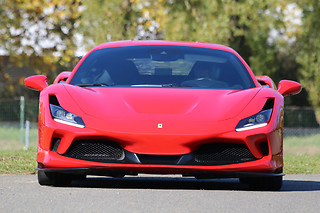 Découverte Ferrari F8 Tributo (3 tours) sur le Circuit de Lohéac (35)
