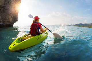 Séance encadrée de kayak pour 2 - Eolia Normandie - Colleville-sur-Mer (14)