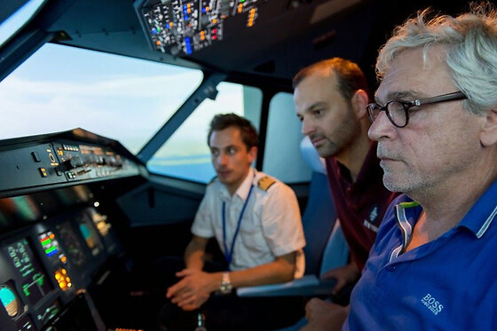 Simulateur de pilotage d'avion de ligne A320 près d'Orly (91) - Evasion