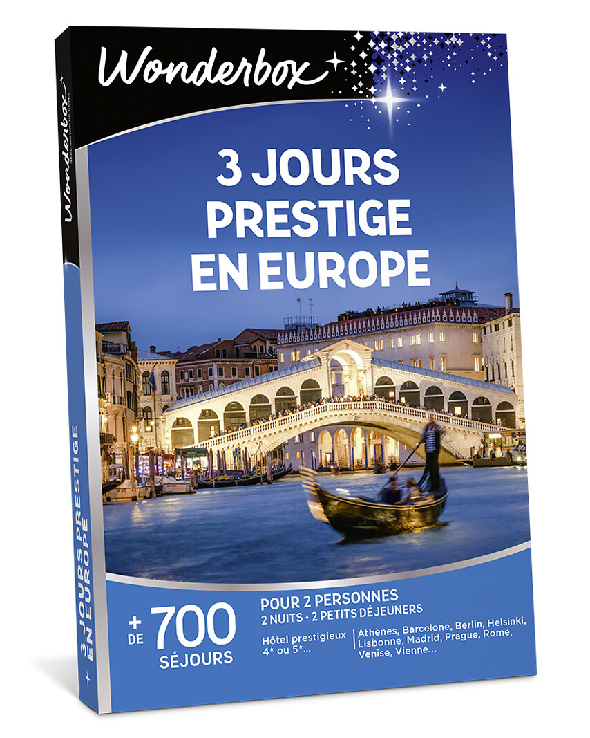 3 jours prestige en Europe