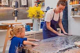 Atelier céramique parent/enfant à Lyon 4ème