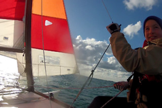 Cours particulier de navigation sur catamaran - École de voile Trébeurden - Trébeurden (22)