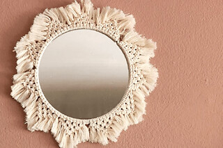 Atelier création miroir macramé à Mouvaux (59)