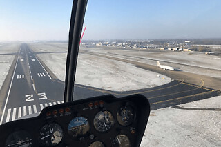 Initiation au pilotage d'hélicoptère R22 à Colmar (68) - Vol 30 min