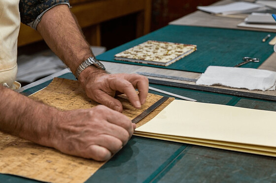 Atelier de reliure japonaise à Aubagne (13)