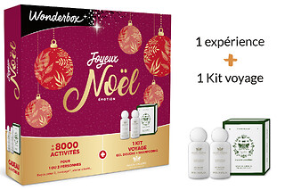 Wonderbox 2 en 1 – Joyeux noël émotion