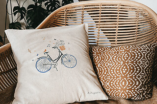 Atelier customisation d’une housse de coussin à Parigné-l'Evêque