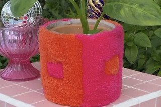 Atelier création d'un cache-pot en Tufting à  Lille (59)