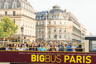Big Bus Hop-On Hop-Off Tours 24h avec croisière (75) - Billet Enfant